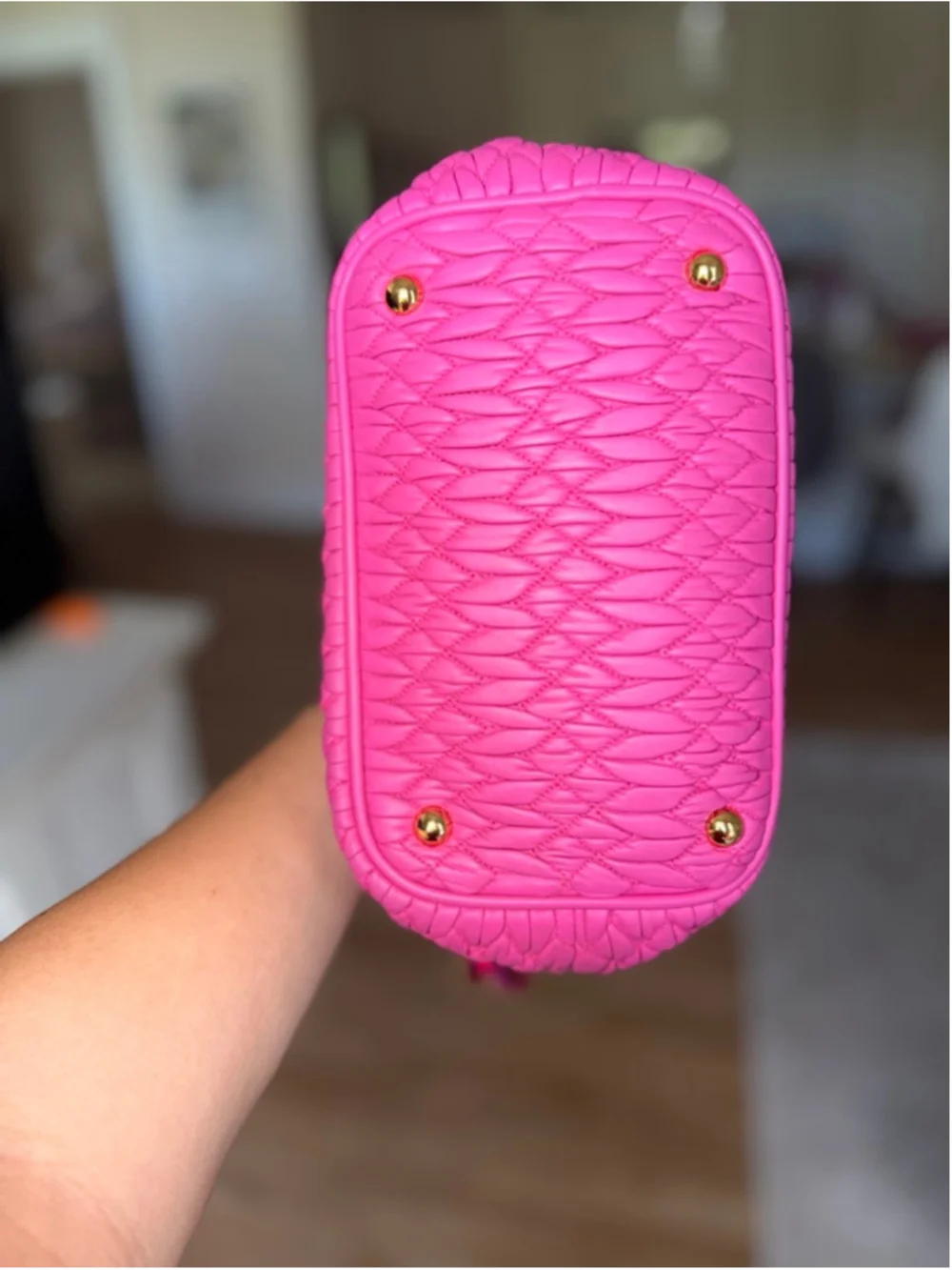 Miu Miu nappa crystal